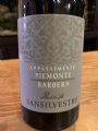 2019 Sansilvestro Passito Appassimento Barbera <br>皮埃蒙特區維納巴貝拉紅酒